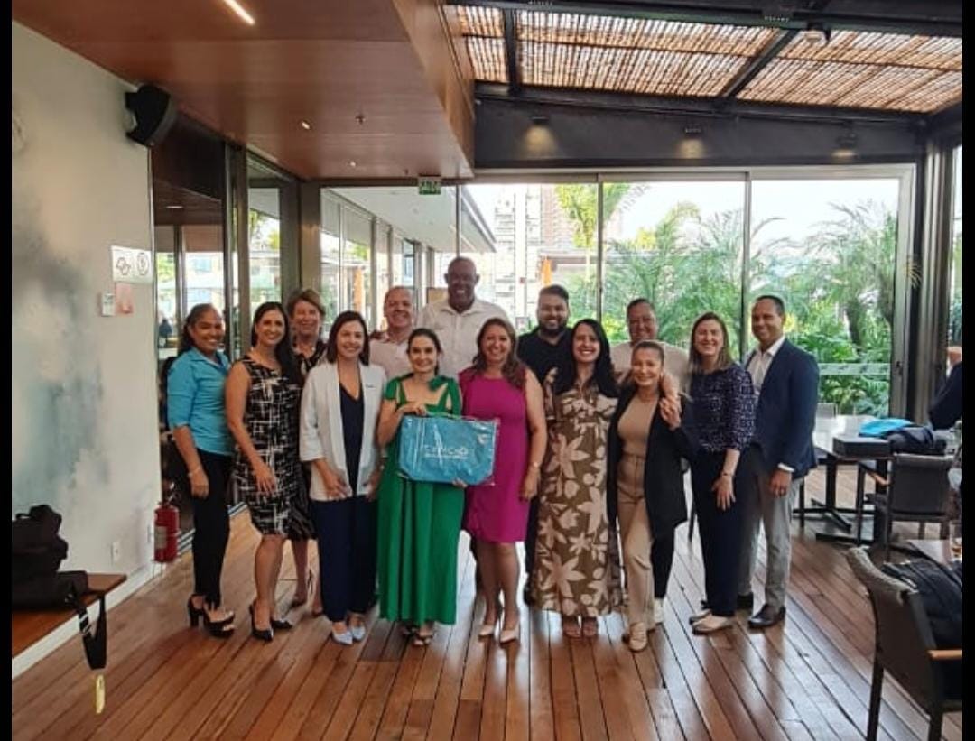 Delegação de Curaçao no Baleia Rooftop em São Paulo - Foto: Divulgação
