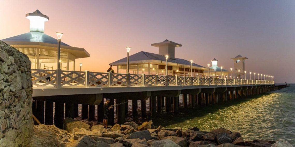 Uma vista da orla de Fortaleza que encanta os visitantes – Foto: Divulgação