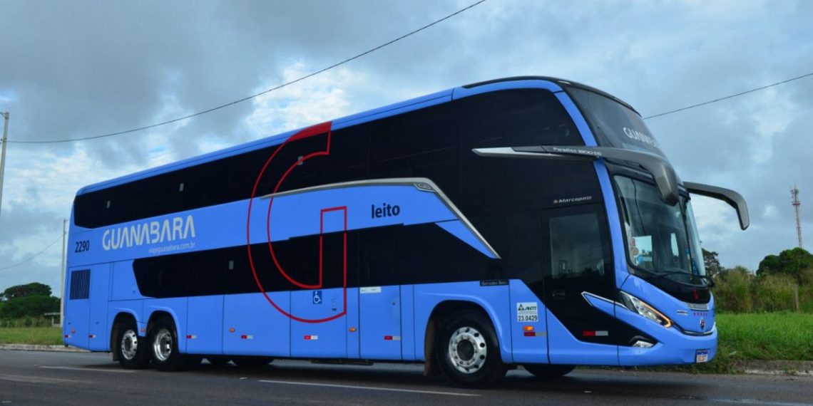 A empresa está adquirindo novos ônibus modelo Double Decker com objetivo de qualificar a operação nas rotas do Nordeste em direção ao Centro-Oeste e ao Sudeste - Foto: Divulgação