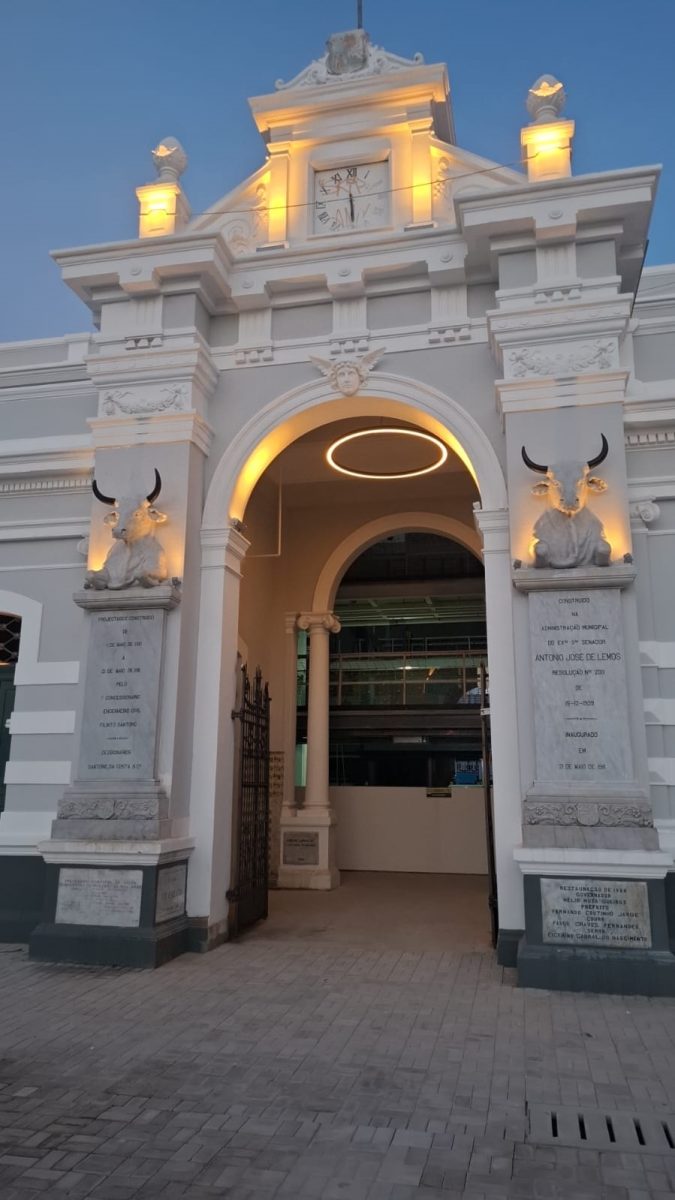 Mercado de São Brás em ampla reforma e com obras aceleradas: arquitetura original aliada à modernidade, tecnologia e sustentabilidade – Foto: Pedro Medina