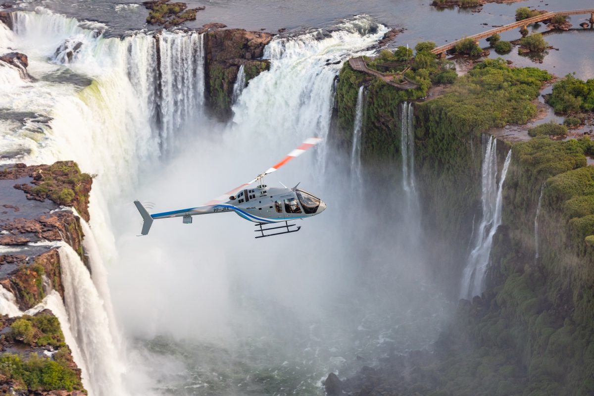 Voo panorâmico em Foz do Iguaçu - Foto: Divulgação