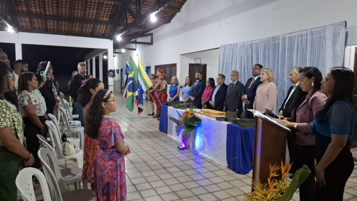 Noite de Solenidade na Unidade Escolar Edson Anchieta – Foto: Gutemberg Bogéa