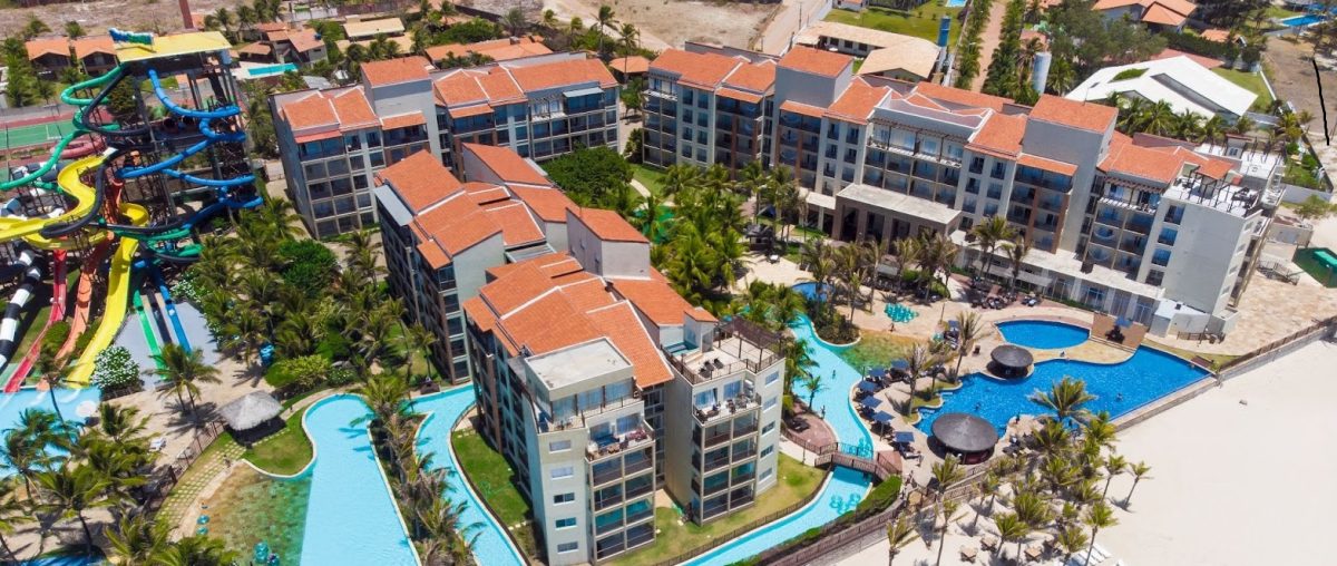 Na praia de Porto das Dunas, a 17 km de Fortaleza/Ceará, Beach Park promete uma temporada cheia de atrações - Foto: Divulgação 