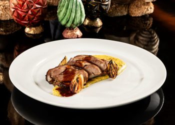 Gastronomia será atração dos Hotéis da Rede Windson no Domingo de Páscoa. No detalhe, a Paleta de cordeiro - Foto: Divulgação