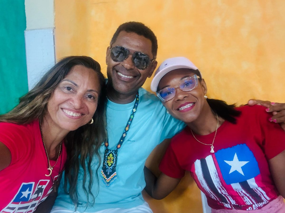 Carmem Régia, Nivaldo Santos e Iraciara Santos – Foto: Divulgação
