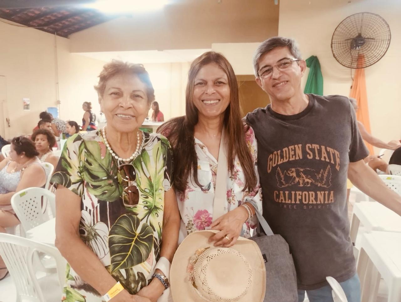 Maria Raimunda, Silvia Mineu e Marcos Vinícius – Foto: Divulgação