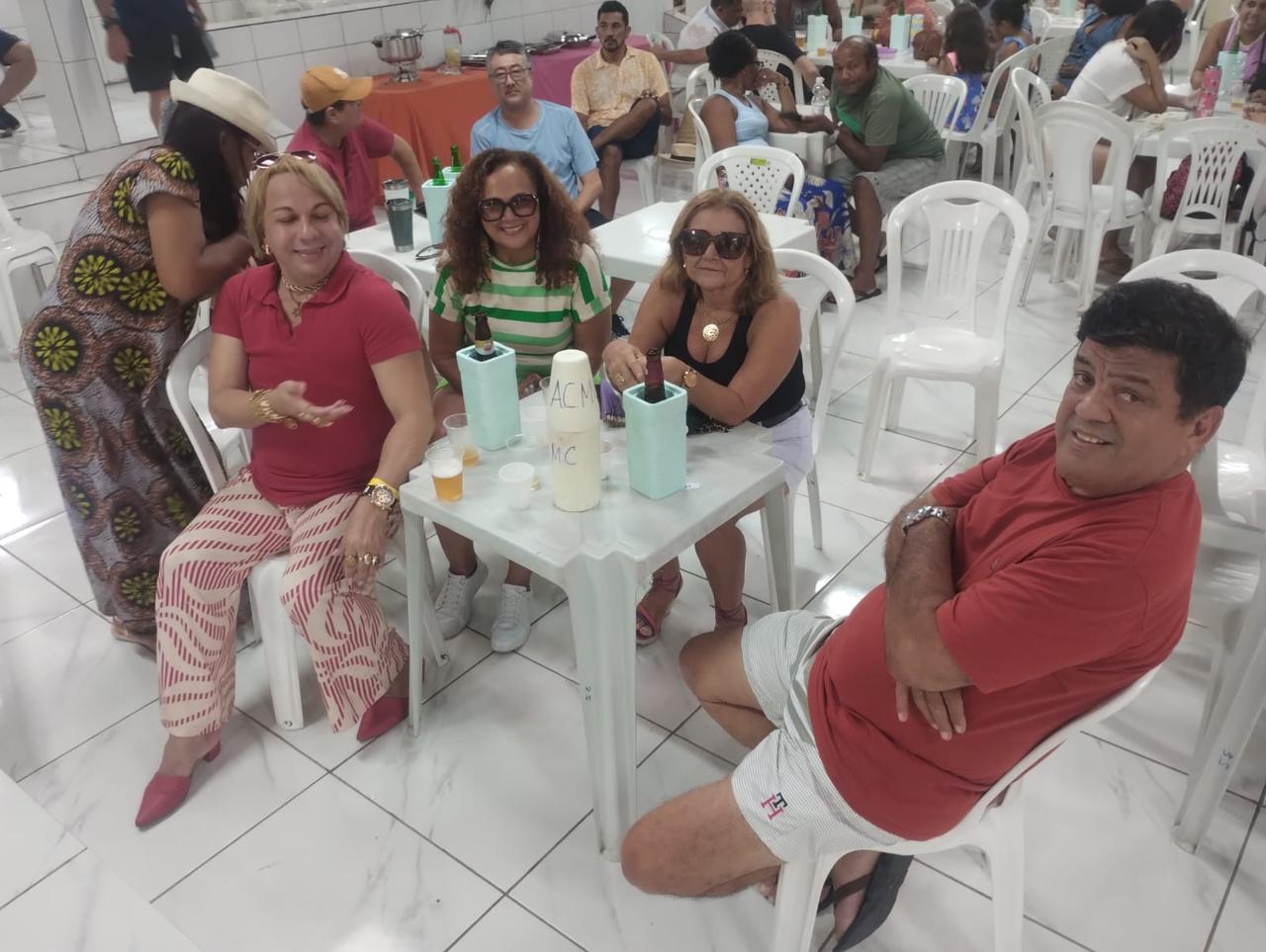 Gilson Brito, Sandra Oliveira, Maria Eugênia e Reginaldo Telles – Foto: Divulgação