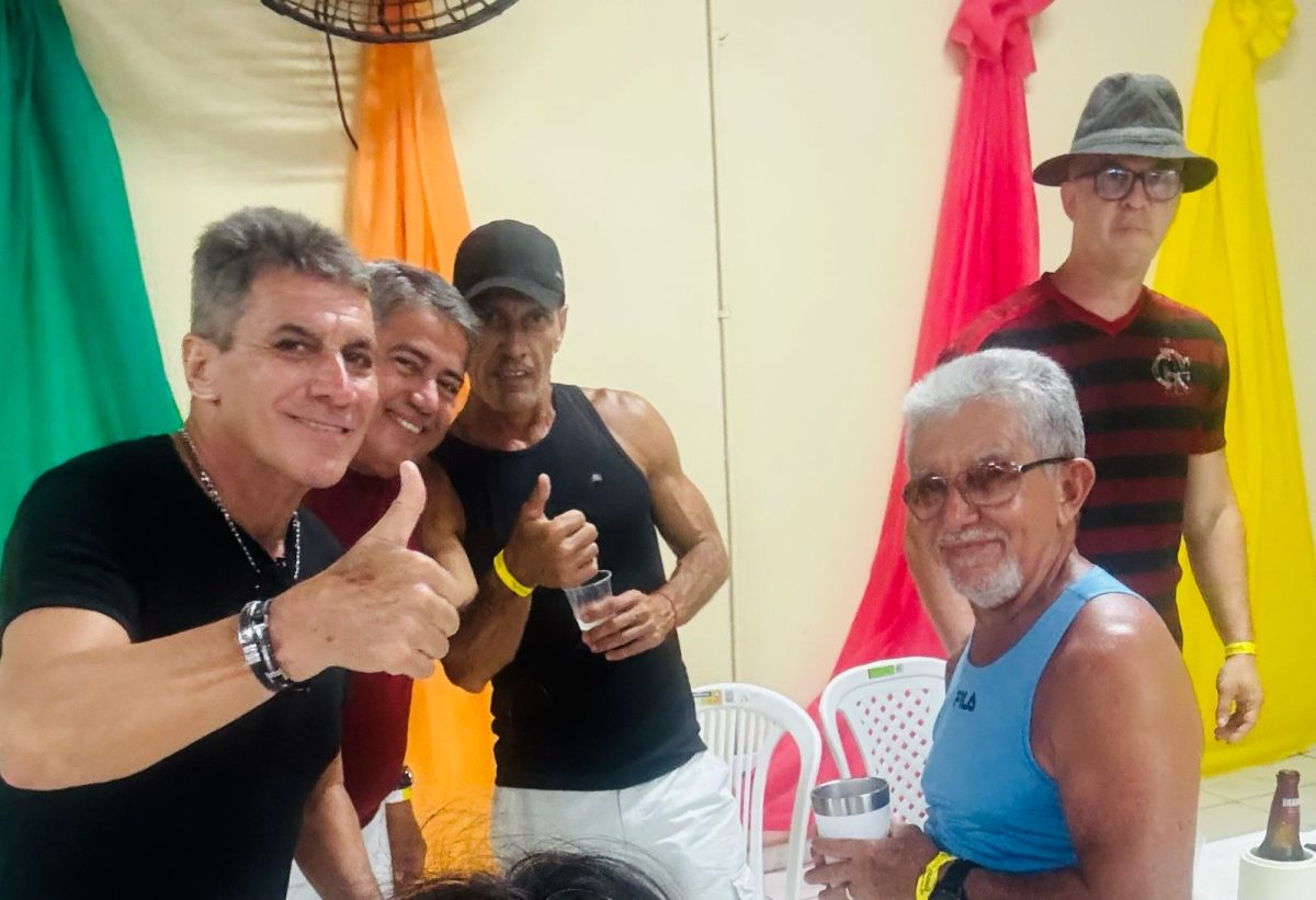 Luís Henrique Mendes, Marcos Pimentel, Nelson Fontinhas, Florentino Assenço e Estefanio – Foto: Divulgação