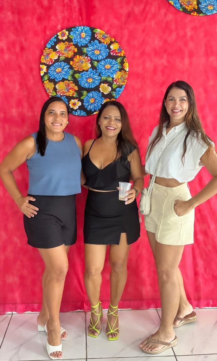Wilna Carvalho, Adriana Cavalcante e Ilidia Merlin – Foto: Divulgação