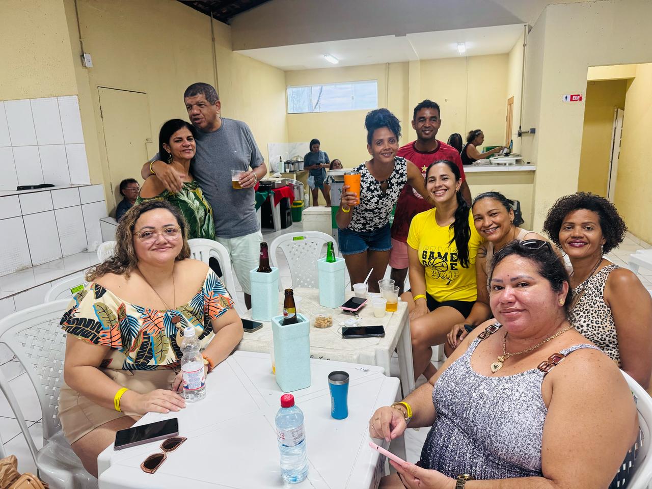 Wancleide Moreno, Keyla Costa, Martinho, Dalinajara Borges, Luana Melo, Nazaré Silva e Kátia Abrantes – Foto: Divulgação