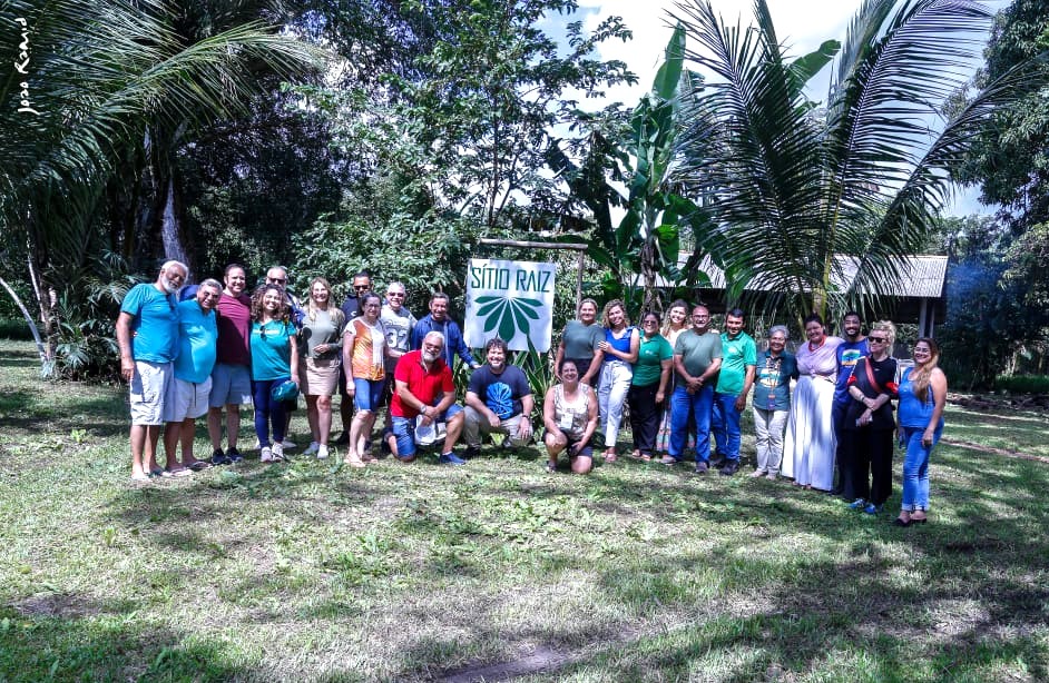 Participantes do II Congresso da Febtur durante visita ao Sítio Raiz, em Augusto Corrêa – Foto: João Ramid