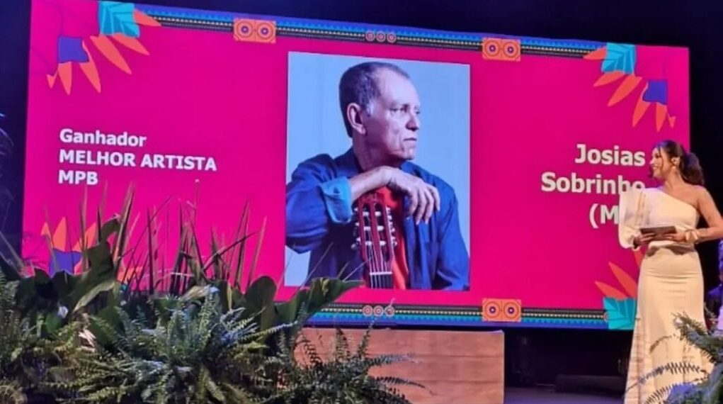 Cantor Josias Sobrinho, consagrado pelo Prêmio Sebrae de Música Amazônia -Foto: Divulgação