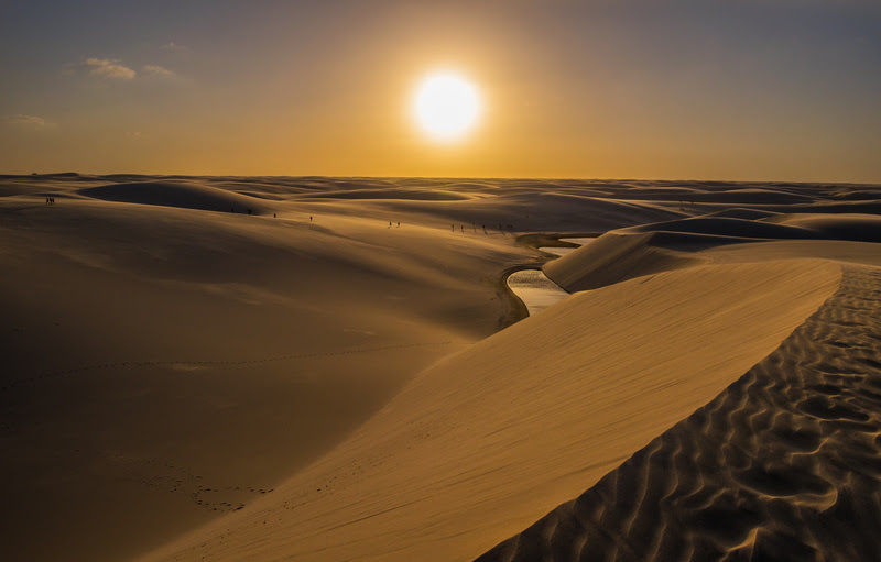 Cenário dos Lençóis Maranhenses: imersão na natureza e "luxo descalço" -Foto: Divulgação