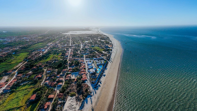 O paraíso de Tutóia, no Maranhão, está localizado a 325 km da capital São Luís - Foto: Divulgação