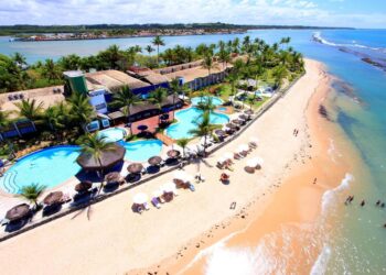 Porto Seguro Praia Resort, será um dos hoteis e resorts que irão recepcionar jornalistas e comunicadores de turismo de todo o Brasil em mais um Encontro Febtur – Foto: Divulgação