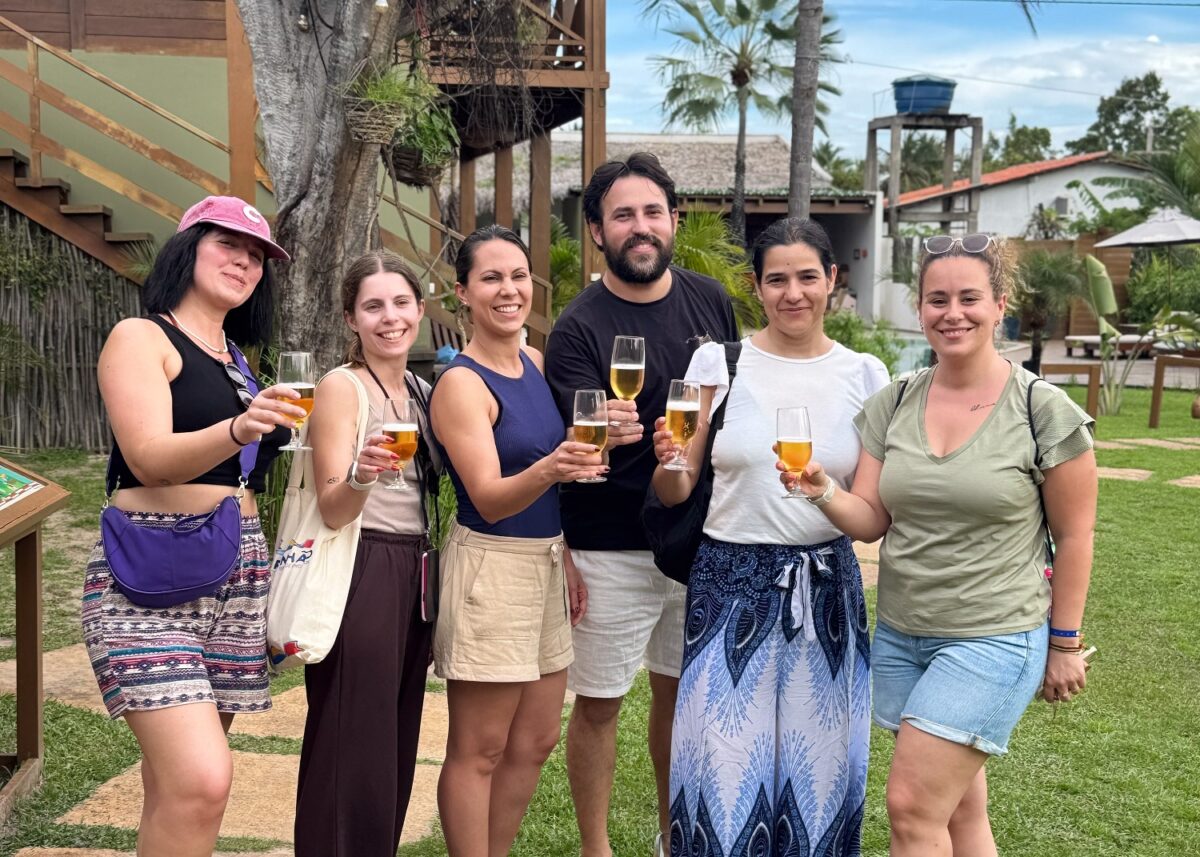 Operadores de turismo de Portugal foram recebidos no hotel Vila Aty durante famtour realizada pela Setur-MA, em maio - Foto: Handson Chagas